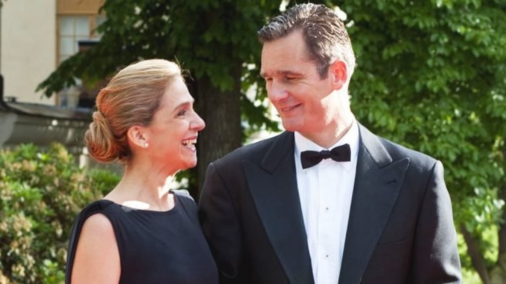 Infanta Cristina and Iñaki Urdangarin were once media darlings in Spain. Photo: @vaninaswchindt/Twitter Infanta Cristina and Iñaki Urdangarin were once media darlings in Spain. Photo: @vaninaswchindt/Twitter
