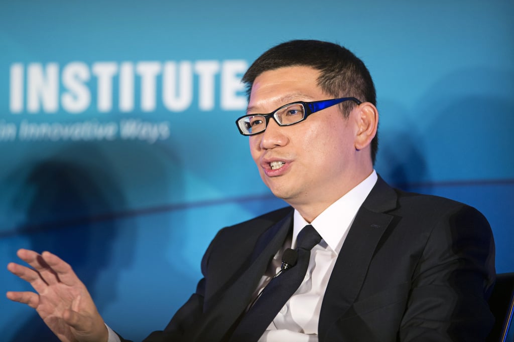 Lim Chow Kiat, then-chief investment officer of GIC Pte, speaks at a summit in Singapore in 2014. Photo: Bloomberg