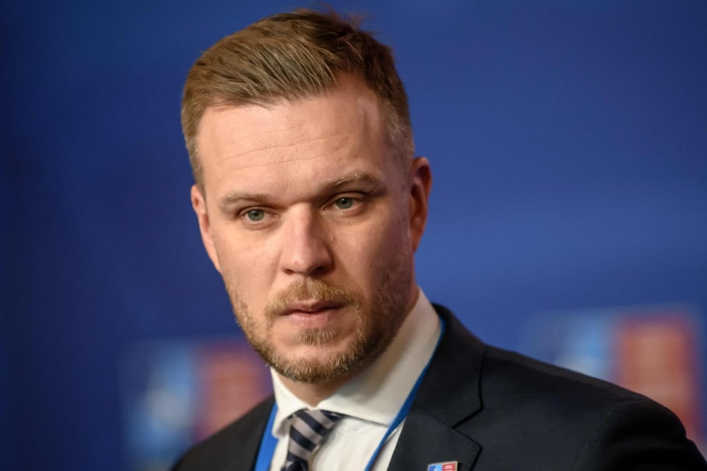 Lithuania’s Foreign Minister Gabrielius Landsbergis. Photo: AFP