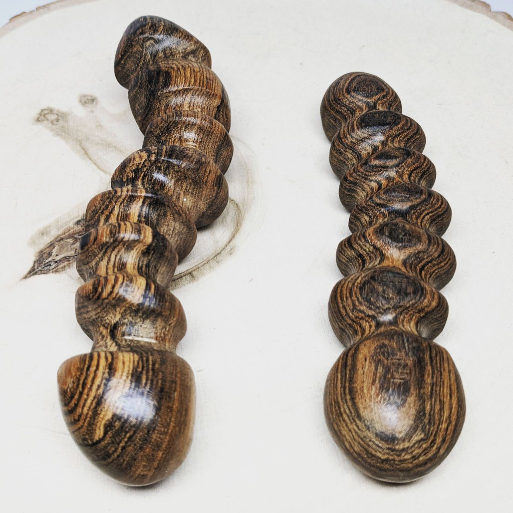 Bocote wood dildos from Craving Wood. Photo: Courtesy of James Prior Bocote wood dildos from Craving Wood. Photo: Courtesy of James Prior