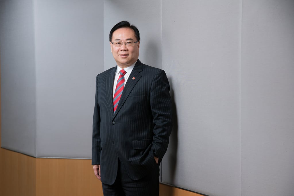 Johnnie Chan of the Hong Kong Association of Property Management Companies. Photo: Laurence Leung Johnnie Chan of the Hong Kong Association of Property Management Companies. Photo: Laurence Leung
