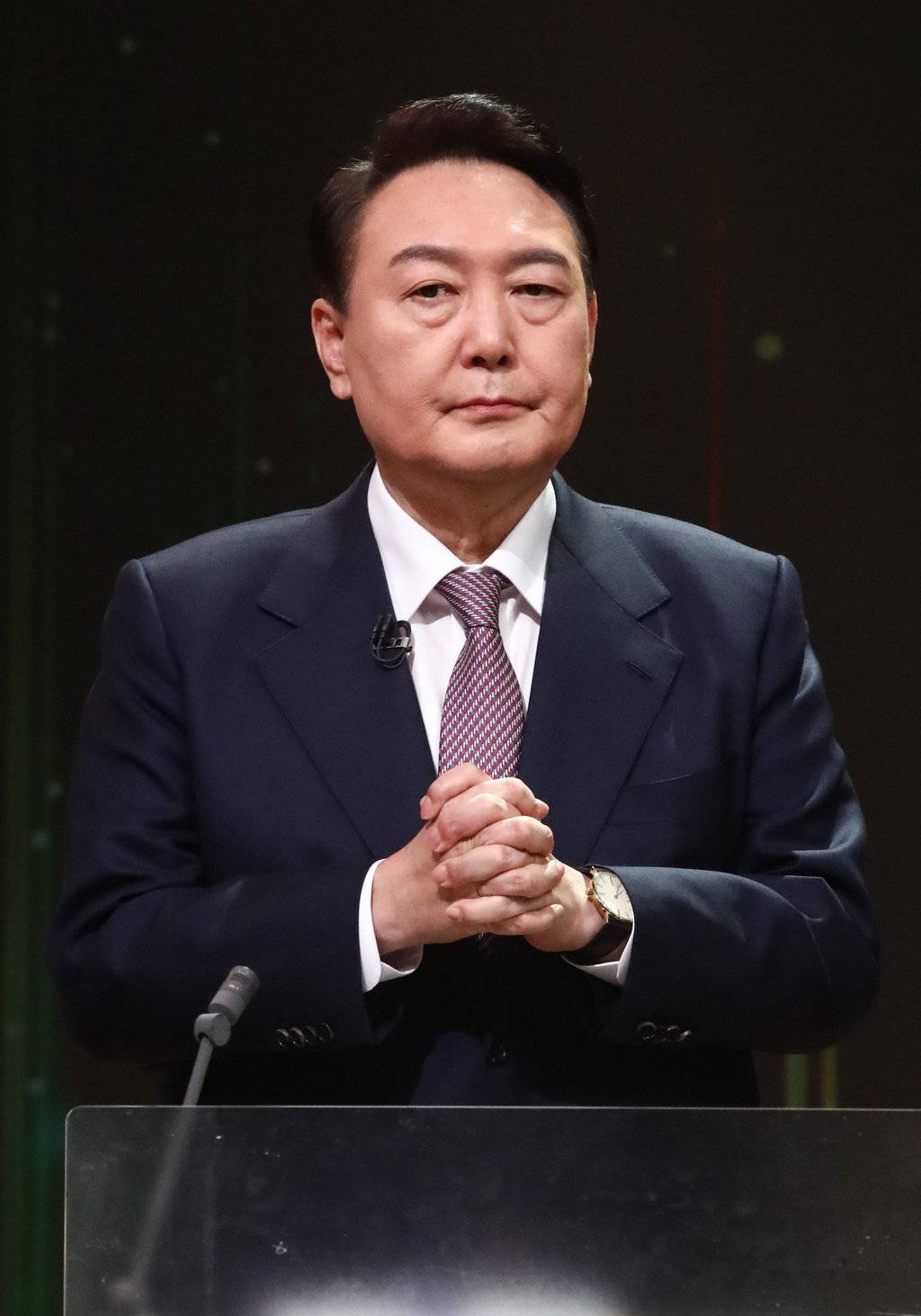 South Korean presidential candidate Yoon Suk-yeol of the People Power Party. Photo: Xinhua
