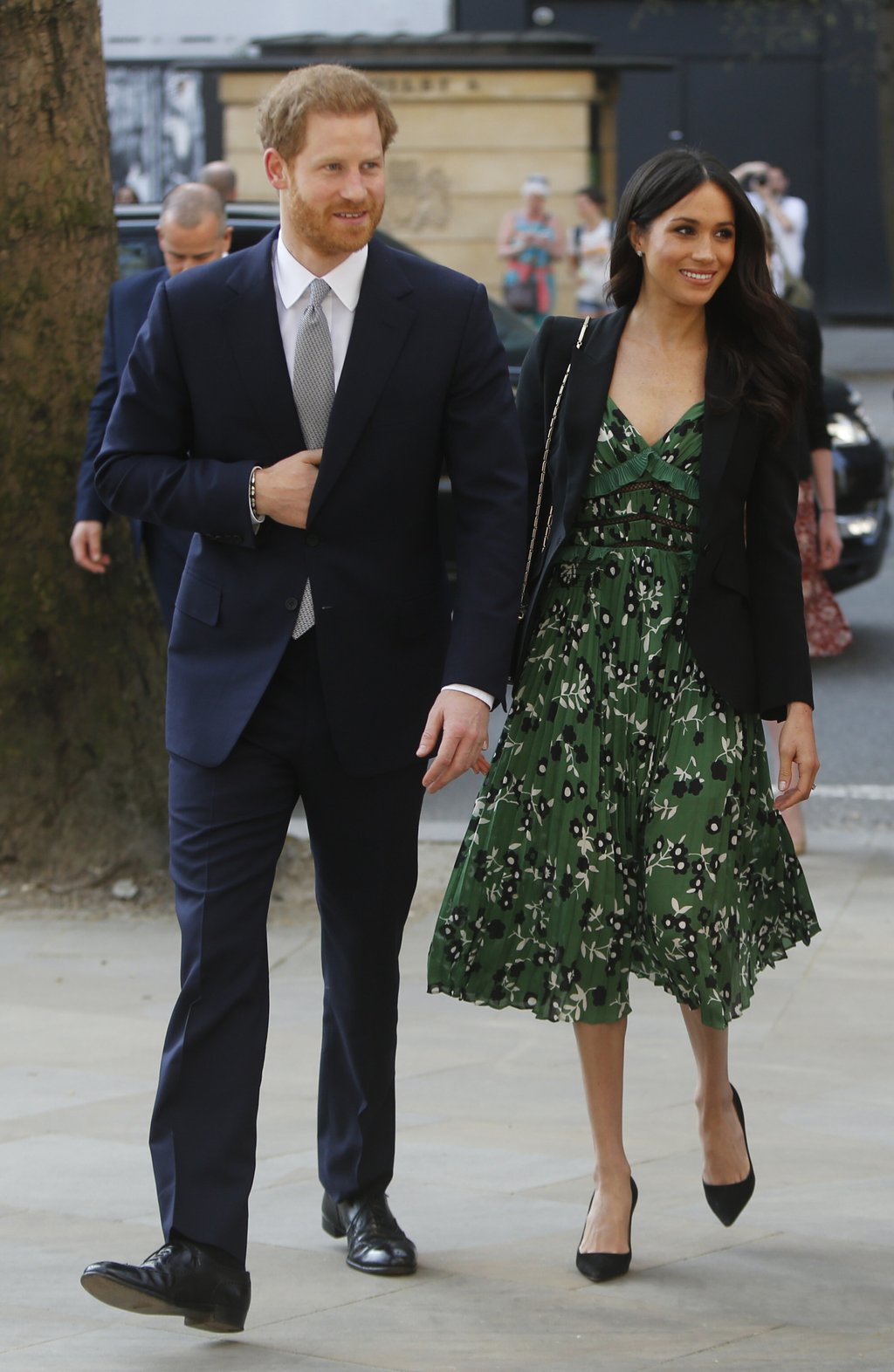 Britain’s Prince Harry and his then-fiancée Meghan Markle arrive to attend a reception for Invictus Games at Australia House in London, in April 2018. Photo: AFP Britain’s Prince Harry and his then-fiancée Meghan Markle arrive to attend a reception for Invictus Games at Australia House in London, in April 2018. Photo: AFP