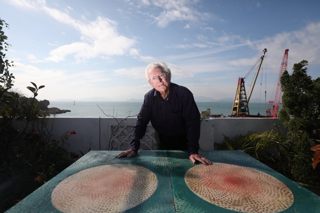 Artist Brian Tilbrook at his home in Pak Kok Village, Lamma Island. Photo: SCMP/Xiaomei Chen Artist Brian Tilbrook at his home in Pak Kok Village, Lamma Island. Photo: SCMP/Xiaomei Chen