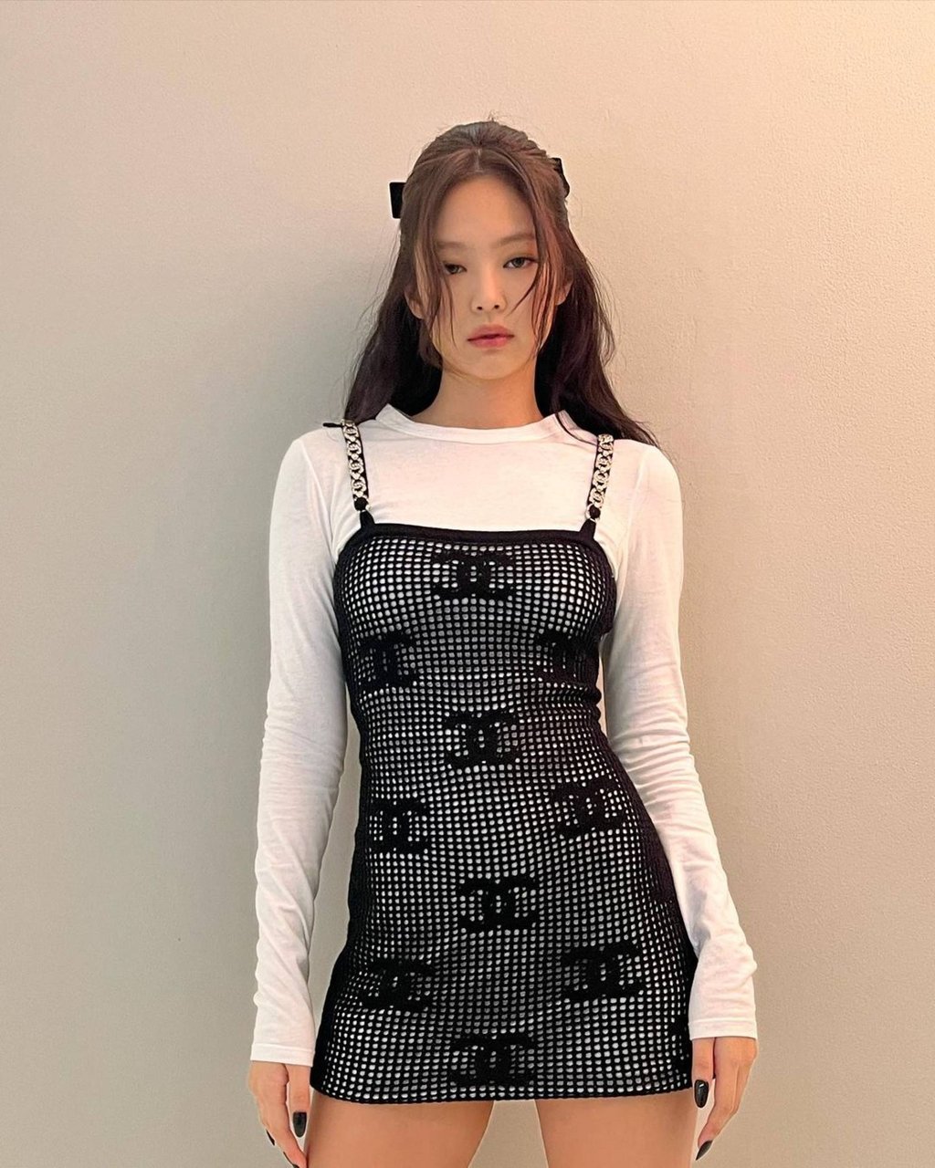 Blackpink’s Jennie is seen wearing Chanel at every type of occasion. Photo: @jennierubyjane/Instagram