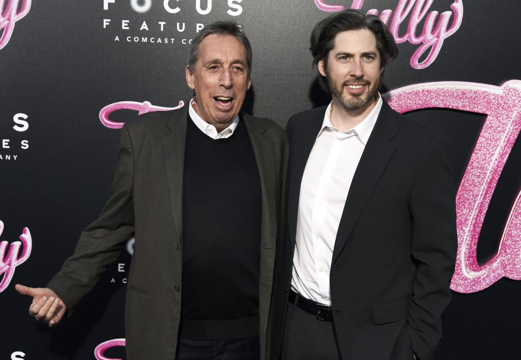 Ivan Reitman and his filmmaker son Jason Reitman. Photo: AP