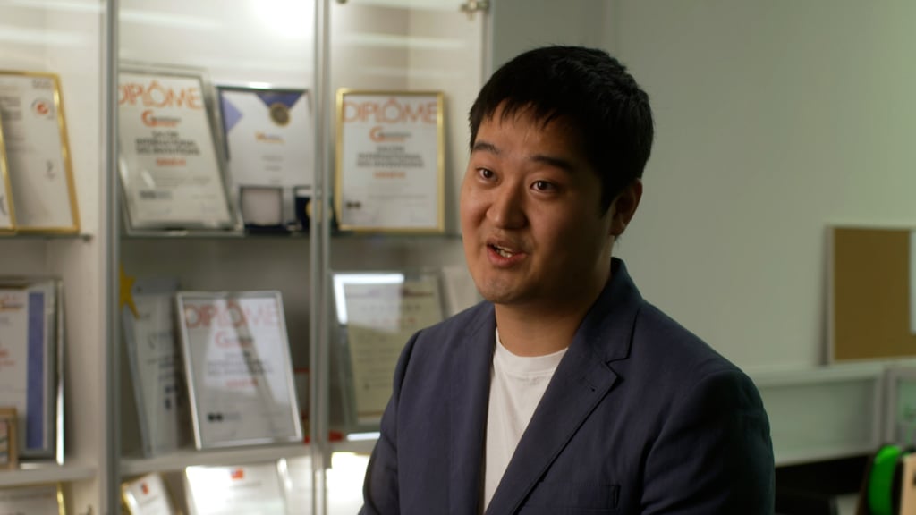 Dr Haoran Sun of Koln 3D Technology, Hong Kong’s first medical metal 3D printing business, which specialises in customised digital medicine technologies and robotics.