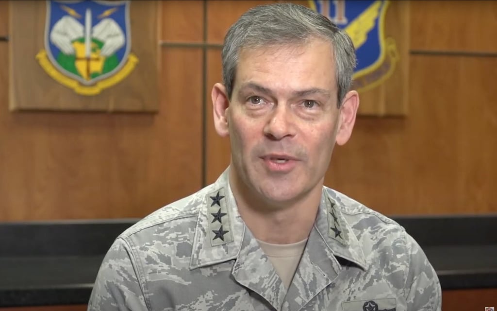 General Kenneth S. Wilsbach is the commander of US Pacific Air Forces. Photo: YouTube