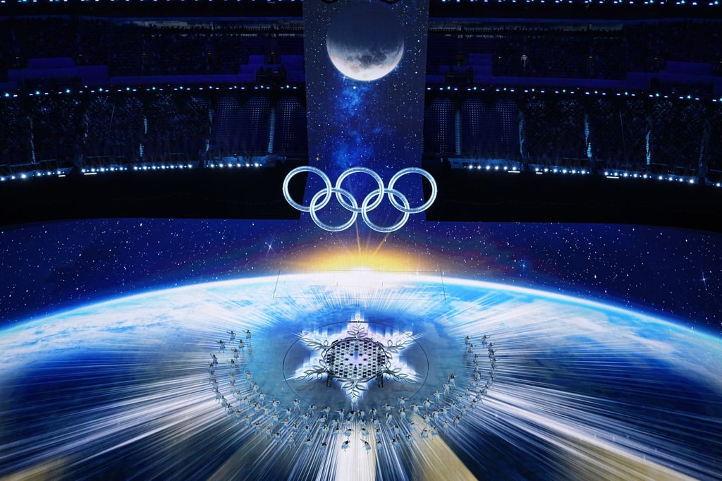 Dancers perform during the opening ceremony of the 2022 Winter Olympics in Beijing. Photo: AP Dancers perform during the opening ceremony of the 2022 Winter Olympics in Beijing. Photo: AP