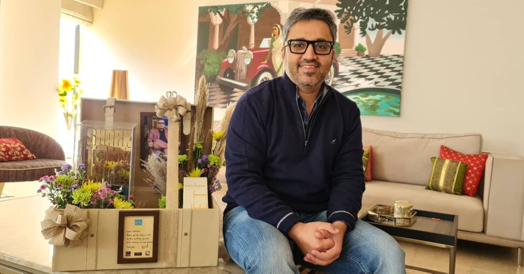 Ashneer Grover has proved a controversial figure on and off the screen. Photo: @ashneer.grover/Instagram