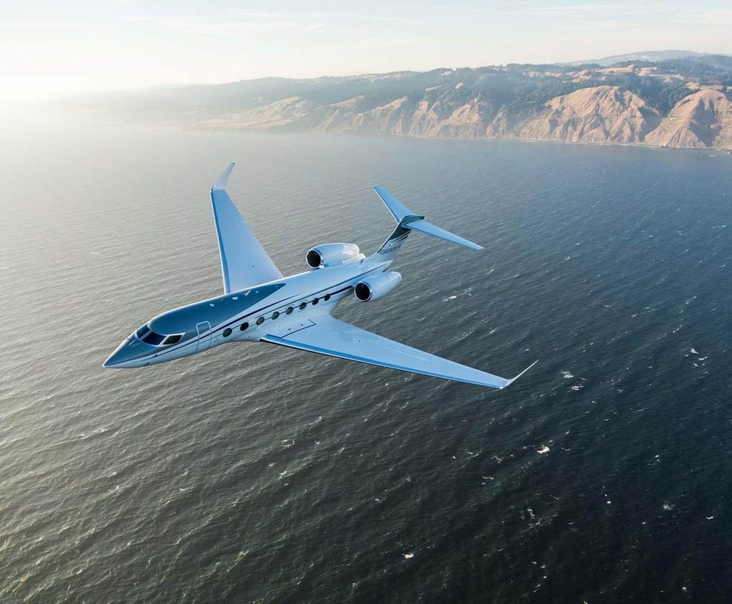 Gulfstream G650ER in the air. Photo: luxurylaunches.com Gulfstream G650ER in the air. Photo: luxurylaunches.com