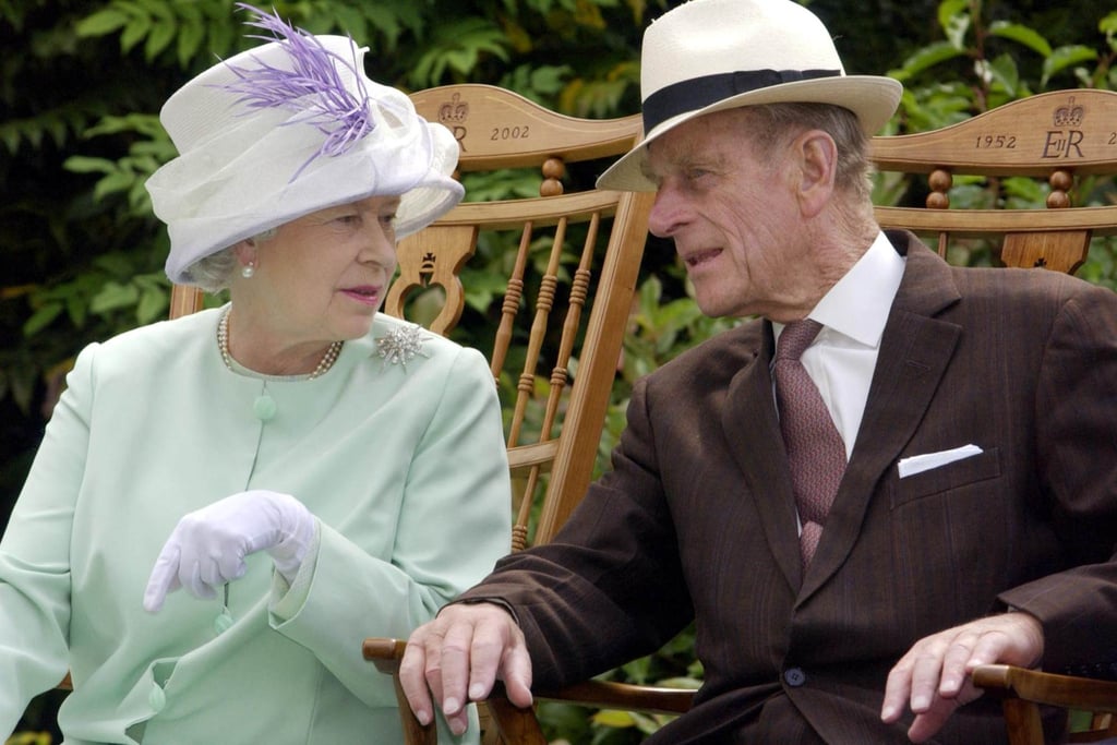 Britain’s Queen Elizabeth and Prince Philip, Duke of Edinburgh, pictured during her Golden Jubilee in 2002. Photo: AFP
