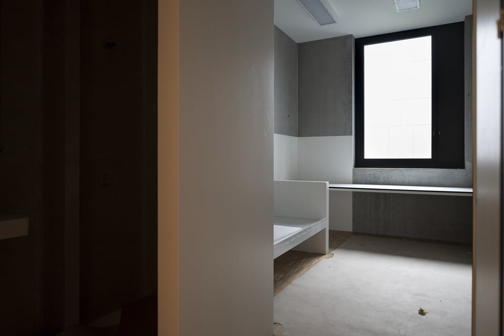 Prison cells are under construction in a new jail and detention centre in Zurich, Switzerland in June 2021. Photo: Keystone via AP Prison cells are under construction in a new jail and detention centre in Zurich, Switzerland in June 2021. Photo: Keystone via AP