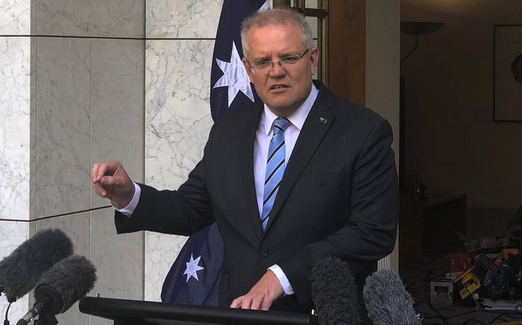 Australian Prime Minister Scott Morrison. Photo: TNS Australian Prime Minister Scott Morrison. Photo: TNS