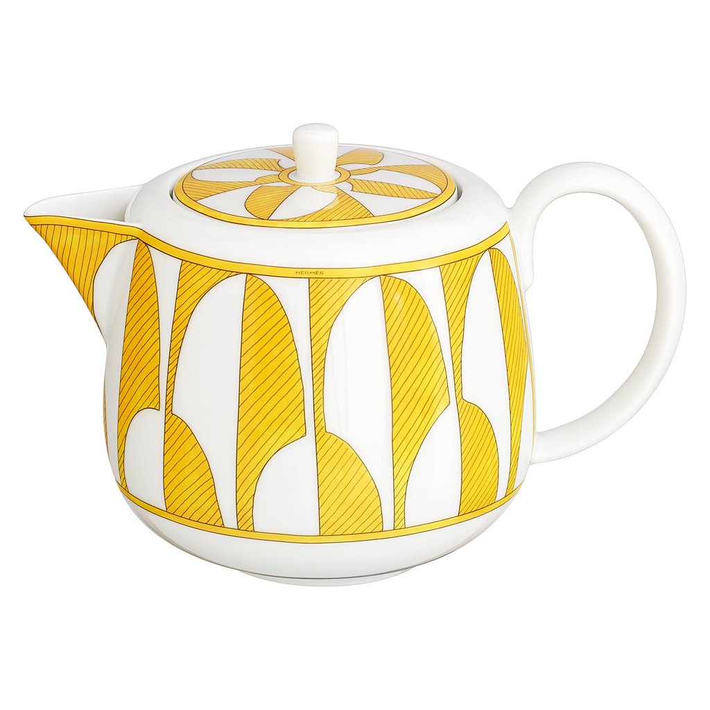 Soleil d’Hermès teapot: pour a little sunshine into your life. Soleil d’Hermès teapot: pour a little sunshine into your life.