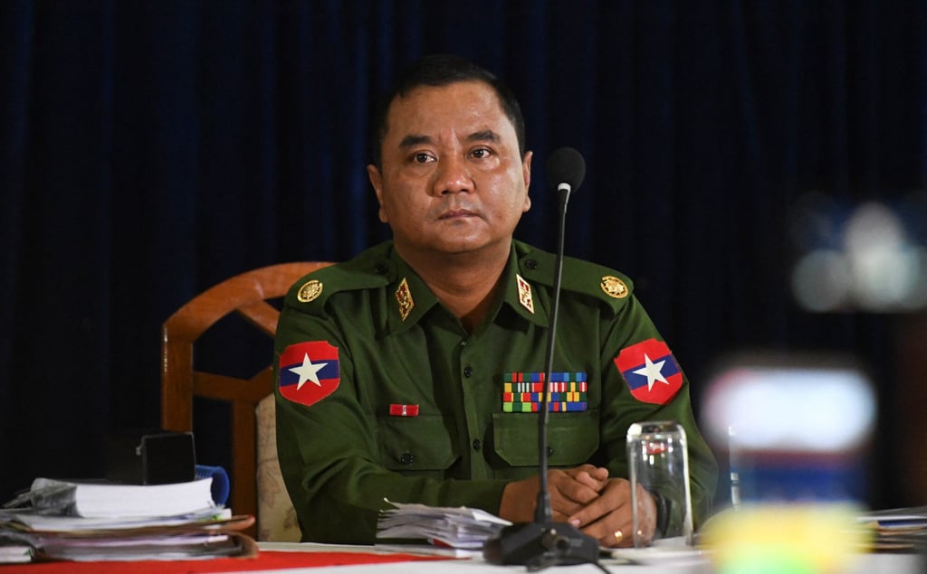 Myanmar’s Brigadier General Zaw Min Tun says the EU measures will not have much impact. Photo: AFP