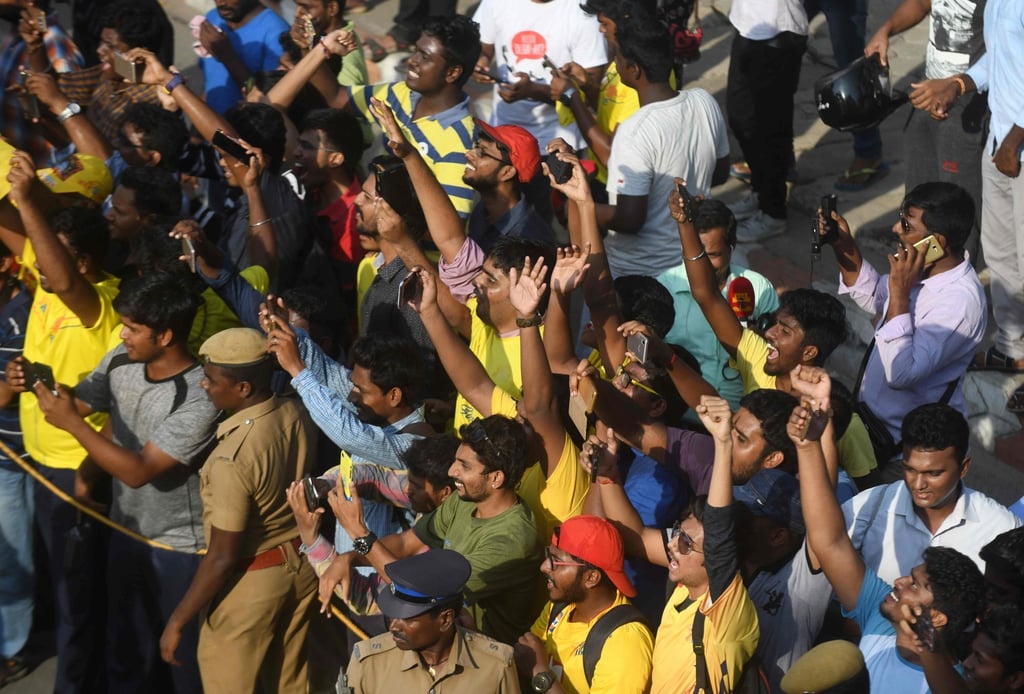 The fight for the Indian Premier League spotlights the jostle among streaming platforms to win eyeballs in the largest consumer market open to foreign firms. Photo: AFP