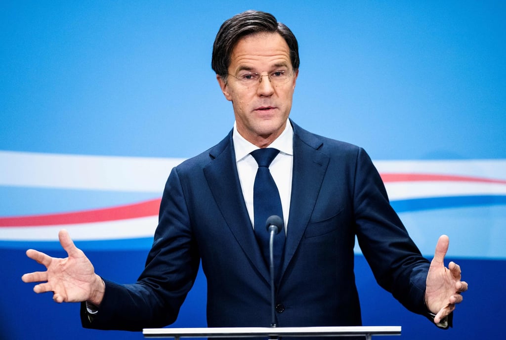 The Netherlands’ Prime Minister Mark Rutte. Photo: AFP