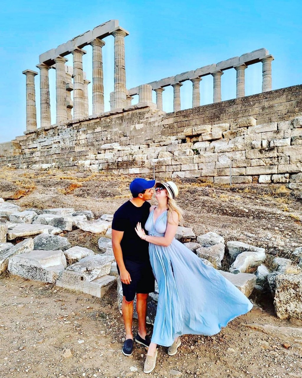 Tiffany Trump and Michael Boulos in Greece. Photo: @michaelboulos/Instagram Tiffany Trump and Michael Boulos in Greece. Photo: @michaelboulos/Instagram