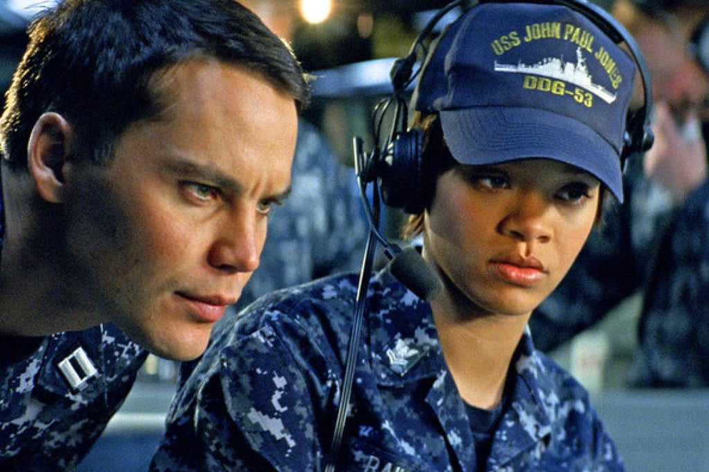 Rihanna in the 2012 film Battleship: Getting in Character. Photo: Universal Pictures