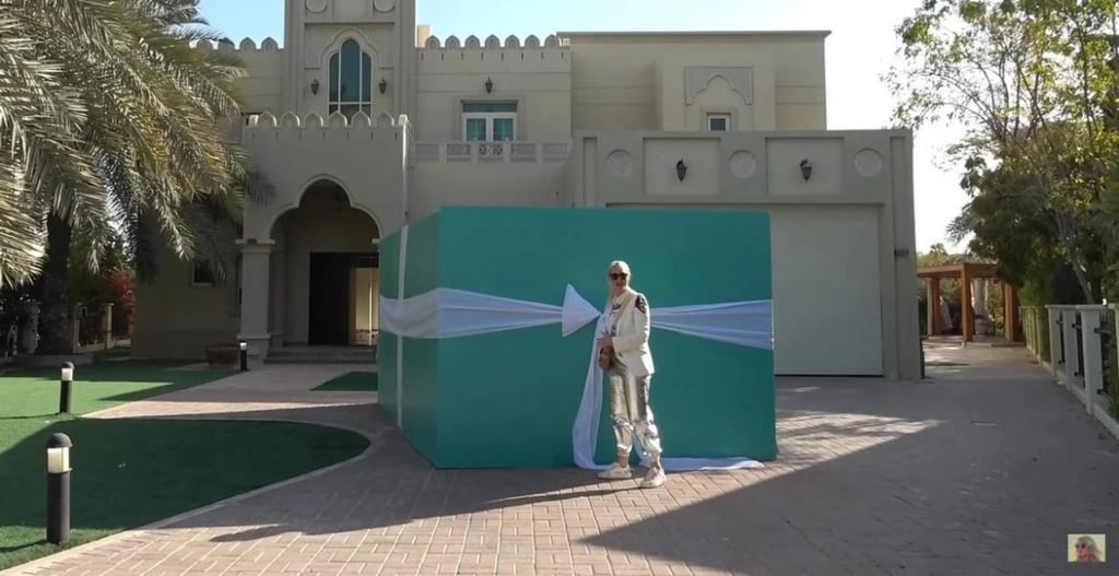 Dubai-based influencer Alex Hirschi, aka Supercar Blondie, had been waiting to see what Brabus had done with her G-Wagon for six months. Photo: @Supercar Blondie/YouTube