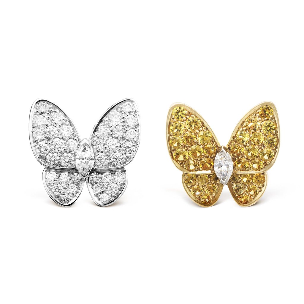 Shimmering examples of the Two Butterfly collection.