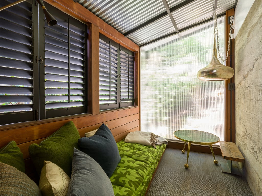 A cosy indoor nook that takes advantage of light flooding in from outside. Photo: Handout A cosy indoor nook that takes advantage of light flooding in from outside. Photo: Handout