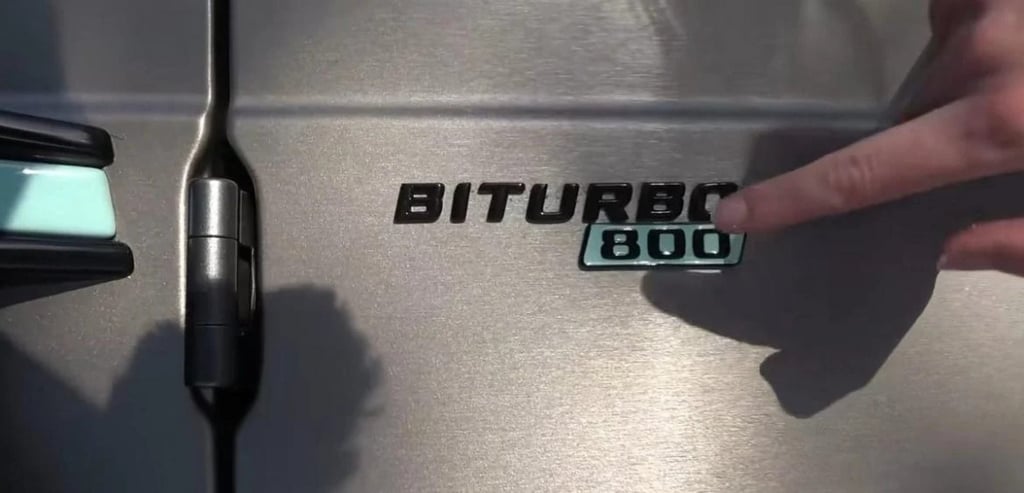 Alex Hirschi talked her fans through all the details of the car in her recent YouTube video. Photo: @Supercar Blondie/YouTube