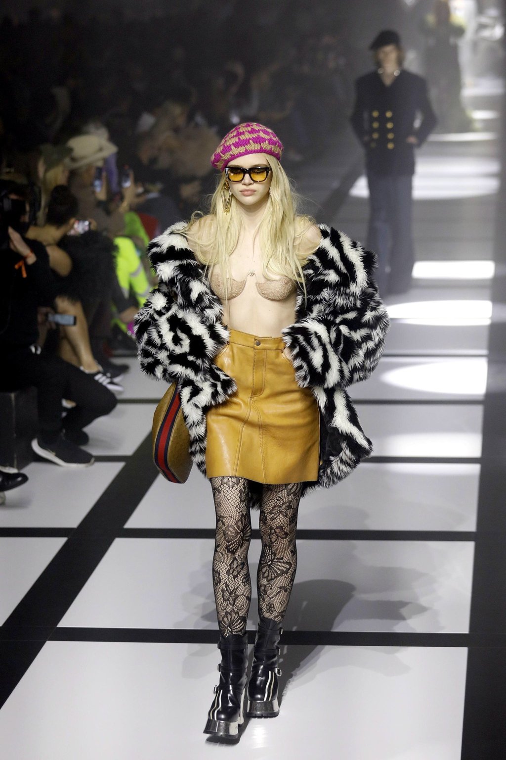 The collection includes menswear and womenswear. Photo: EPA The collection includes menswear and womenswear. Photo: EPA