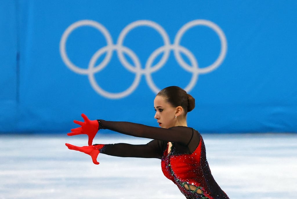 Russian figure skater Kamila Valieva competes during the 2022 Beijing Olympics. Photo: Reuters Russian figure skater Kamila Valieva competes during the 2022 Beijing Olympics. Photo: Reuters