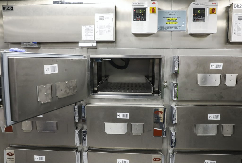 A new mortuary at Queen Mary Hospital in Pok Fu Lam. Photo: K.Y. Cheng