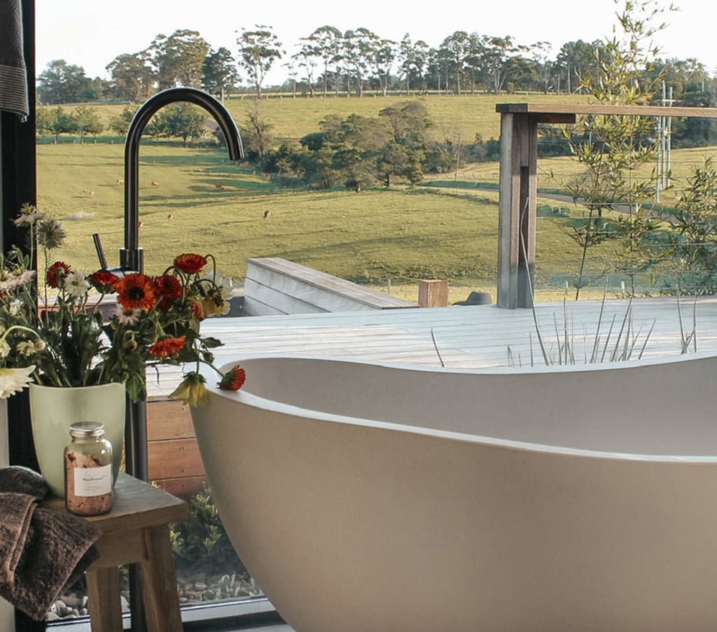 The Tawillah Milton Luxury Retreat in New South Wales offers a secluded retreat experience for two. Photo: South Coast Experiences