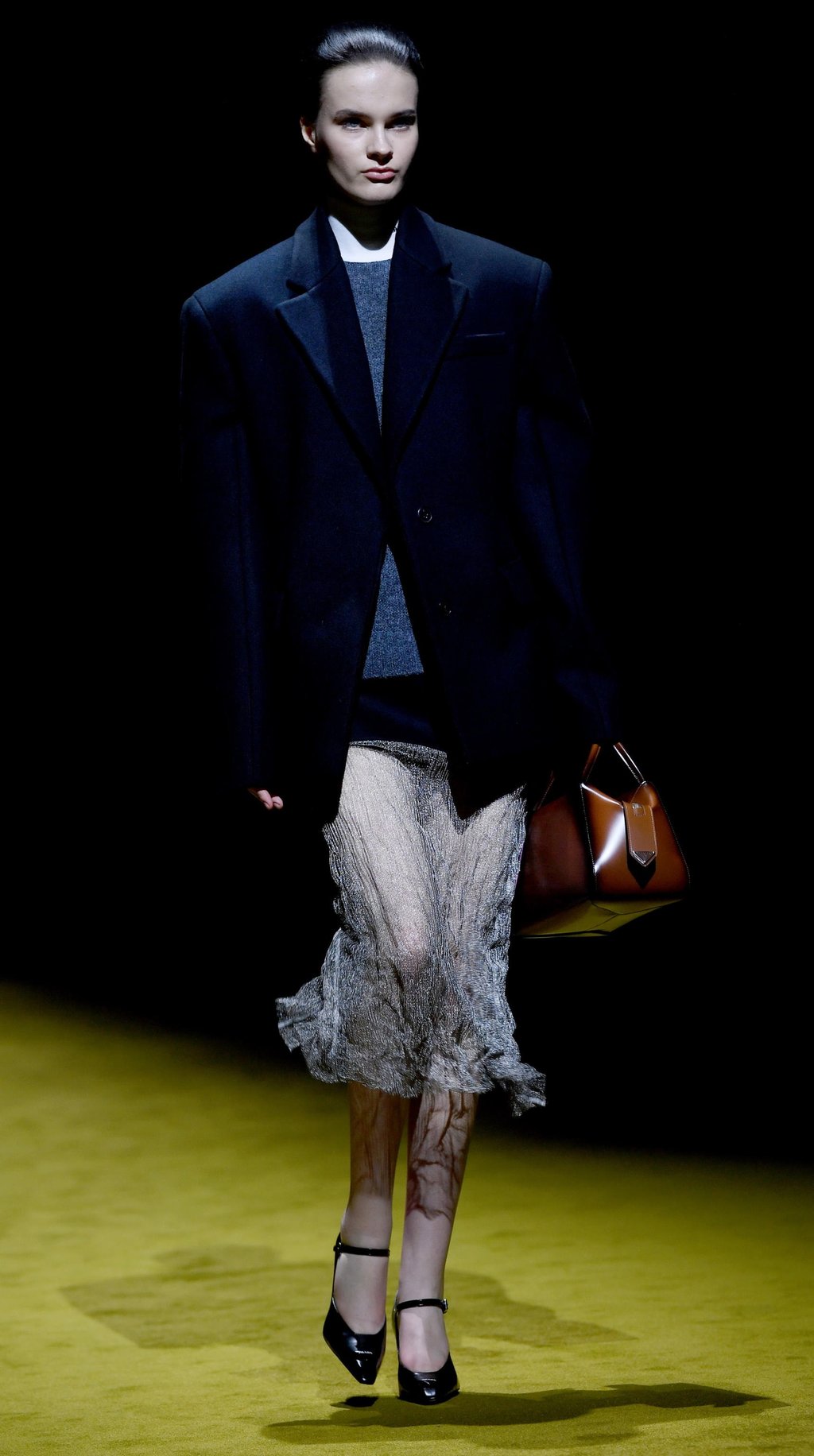 Milan Fashion Week 2022 Prada celebrates the history of women with Miuccia Prada and Raf Simons designs as Kaia Gerber and Kendall Jenner hit the runway South China Morning Post
