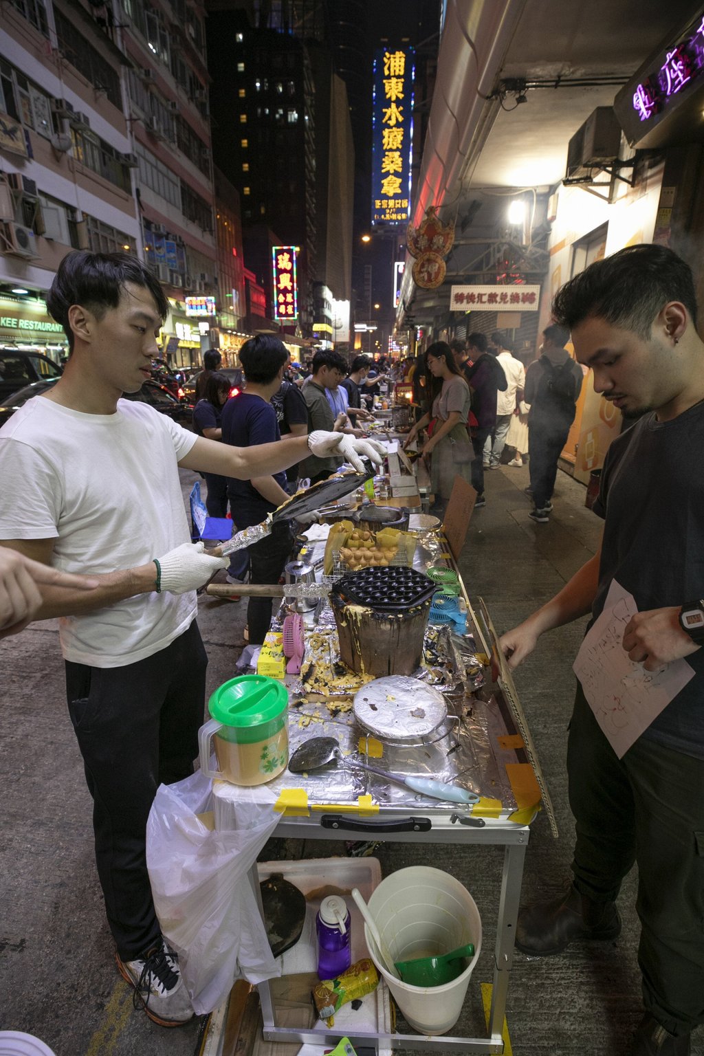 Street food in Hong Kong. Elevated street food is essentially restaurant food that’s made to look pretty. Photo: Antony Dickson Street food in Hong Kong. Elevated street food is essentially restaurant food that’s made to look pretty. Photo: Antony Dickson