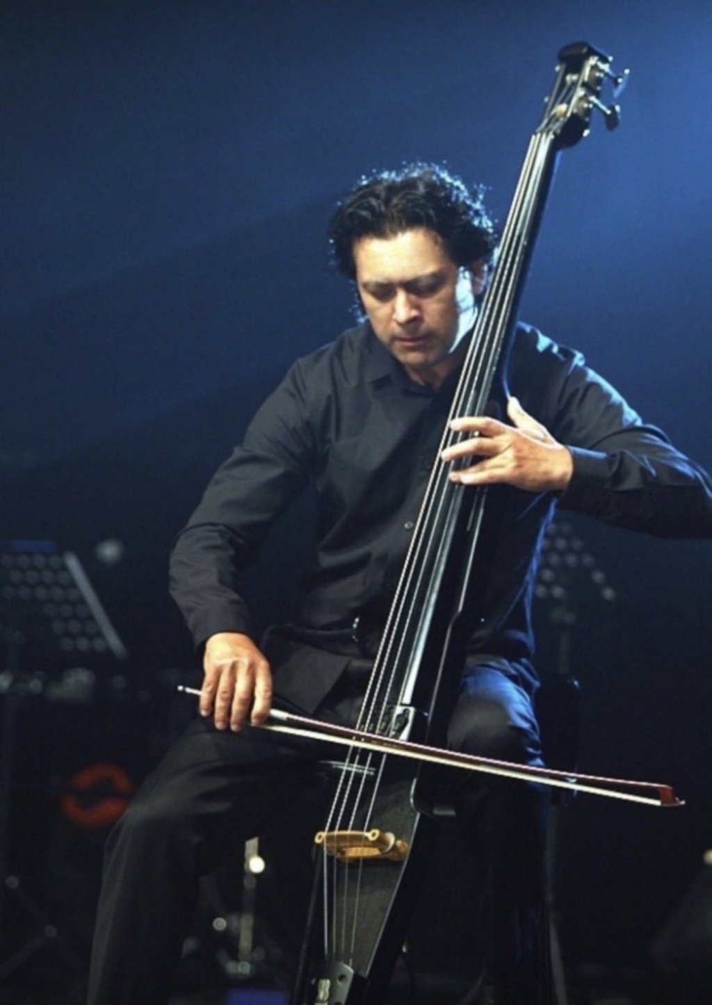 Contrabass player Ziuzkin Dmytro had been a member of the Seoul Pops Orchestra. Photo: Handout