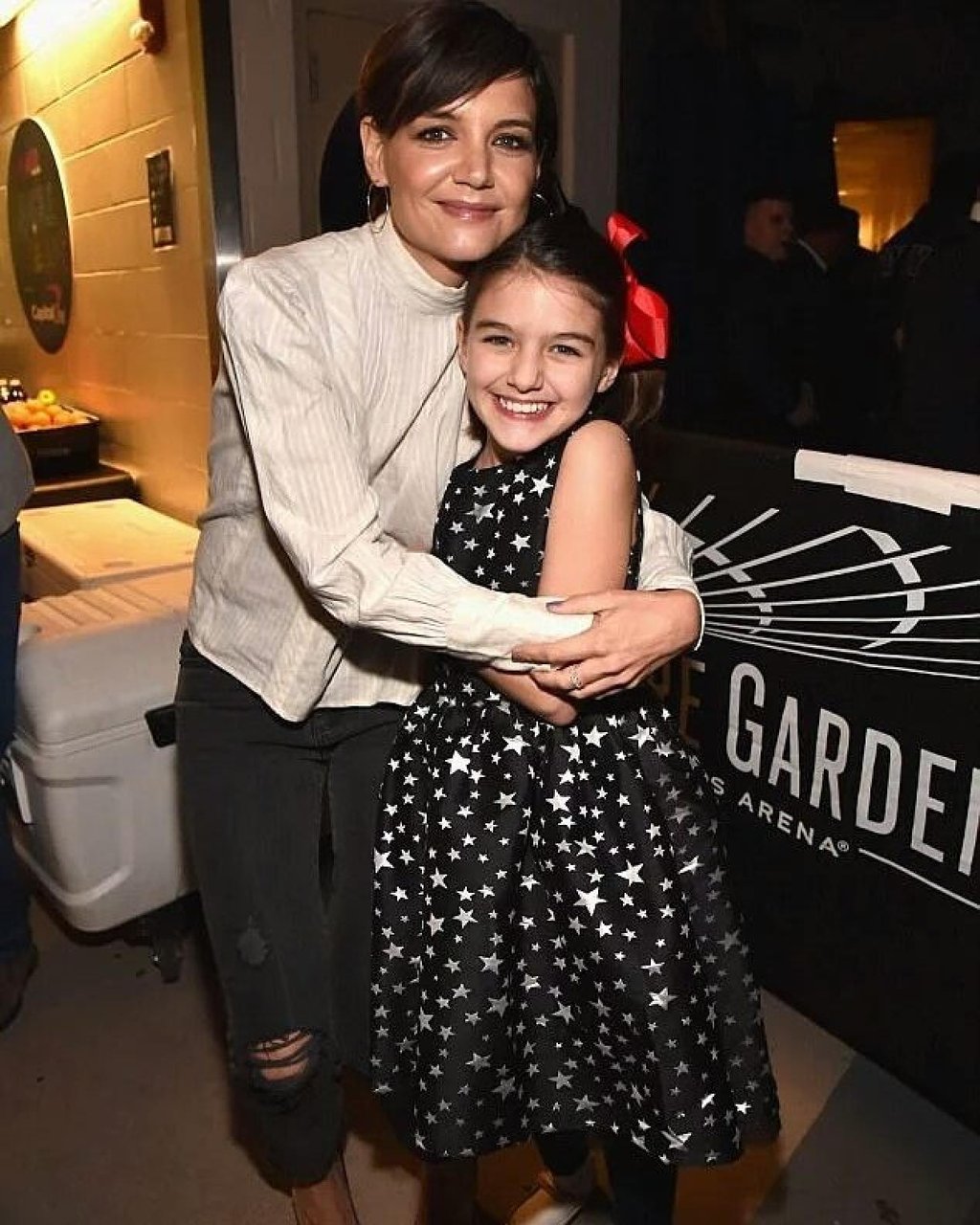 Katie Holmes and Suri Cruise. Photo: @suricruise_fans/Instagram Katie Holmes and Suri Cruise. Photo: @suricruise_fans/Instagram