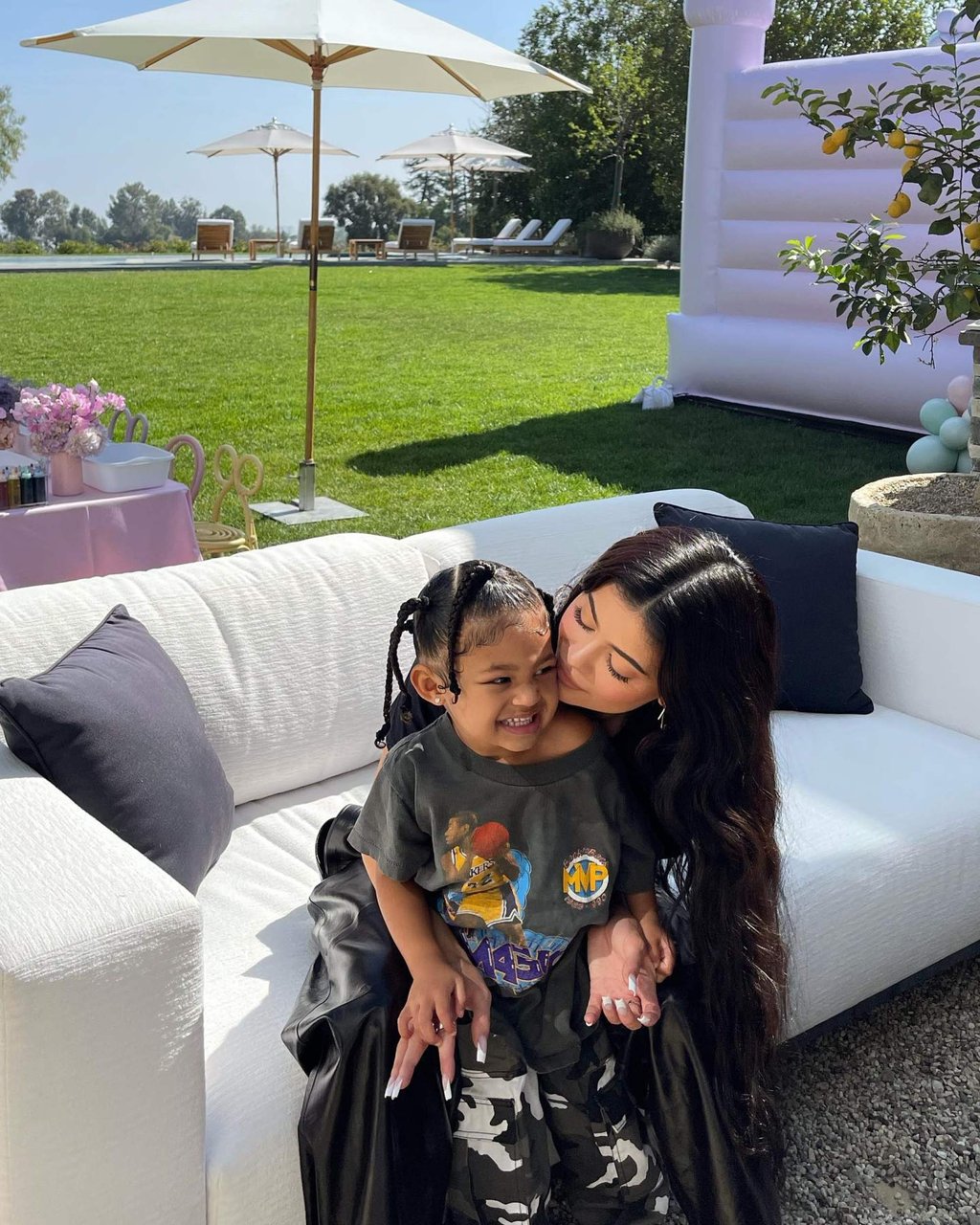 4 ways Kylie Jenner loves spoiling daughter Stormi from visits to Disneyland by US 77 million private jet to Nike SB Dunk Low Travis Scott sneakers and designer clothes South China Morning Post