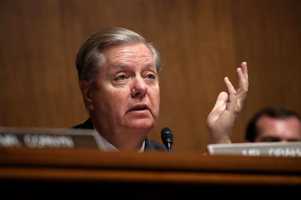 US Senator Lindsey Graham attends a Senate Judiciary Committee hearing in Washington in June 2018. Photo: TNS