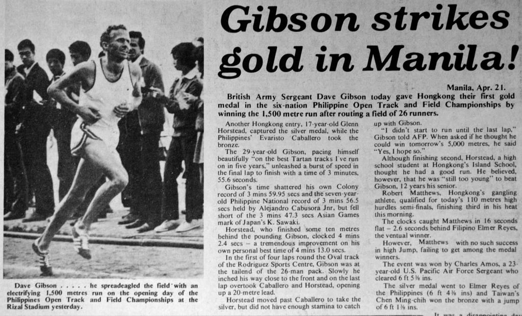 News of Dave Gibson’s record reaches Hong Kong. News of Dave Gibson’s record reaches Hong Kong.