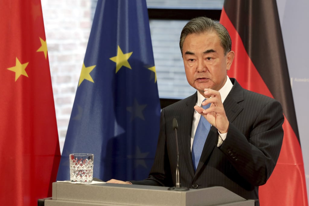 Chinese Foreign Minister Wang Yi spoke with Blinken on Saturday. Photo: AP Chinese Foreign Minister Wang Yi spoke with Blinken on Saturday. Photo: AP