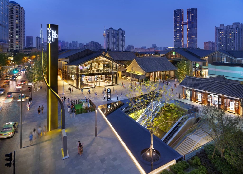 Swire Properties’ Taikoo Li Chengdu combines some historic architectural elements. Photo: Handout Swire Properties’ Taikoo Li Chengdu combines some historic architectural elements. Photo: Handout