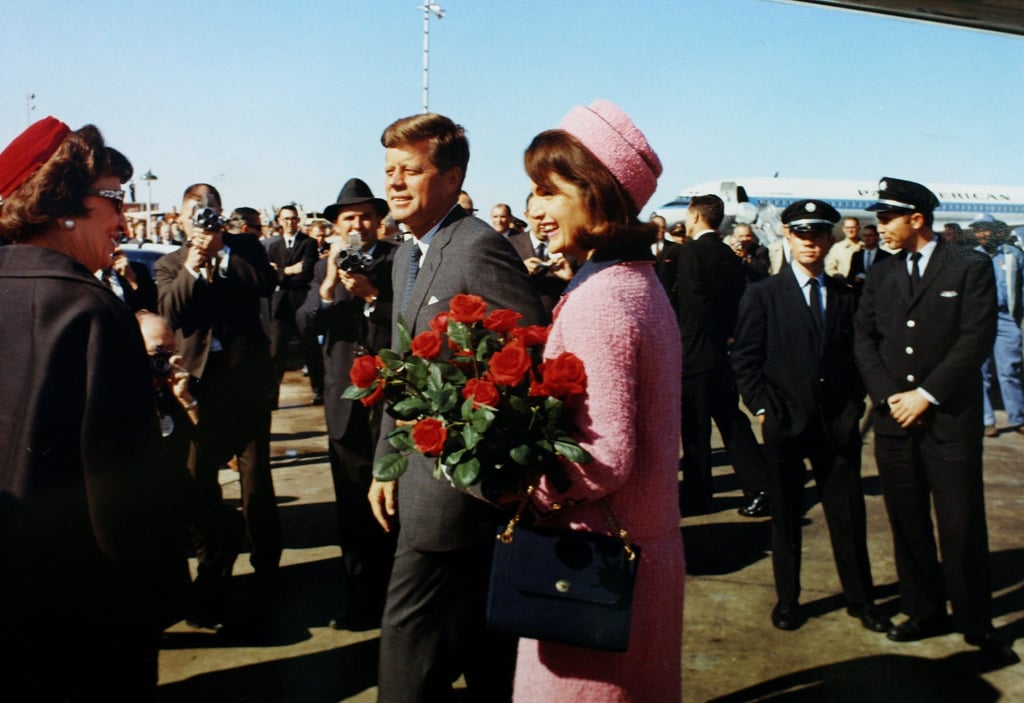 John F. Kennedy and Jackie Kennedy in Dallas, Texas, less than an hour before his assassination in 1963. Photo: Handout