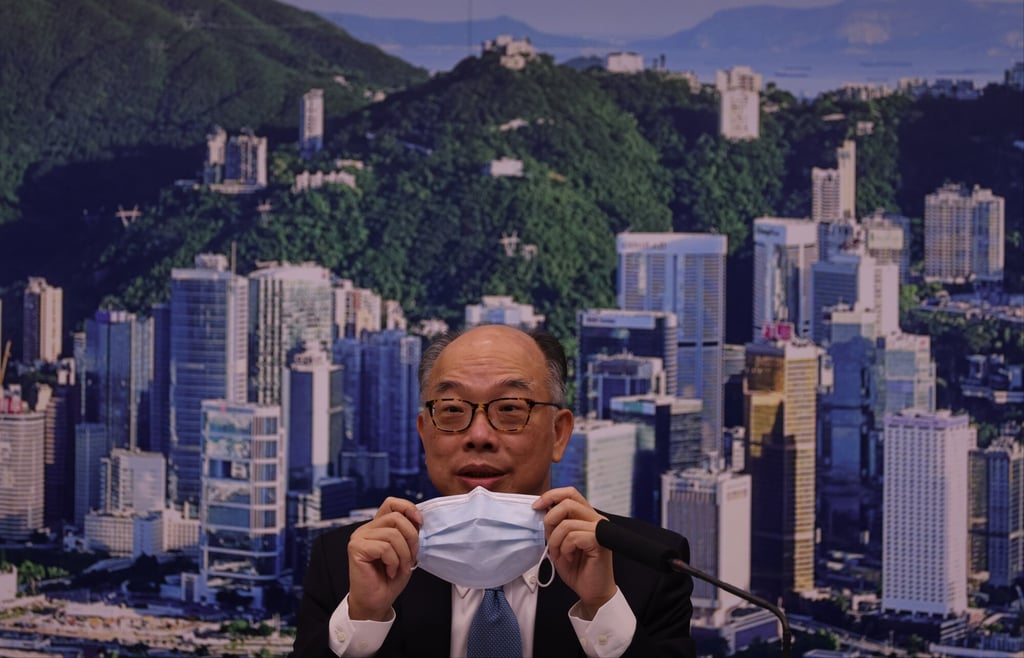 Secretary for Transport and Housing Frank Chan. Photo: May Tse