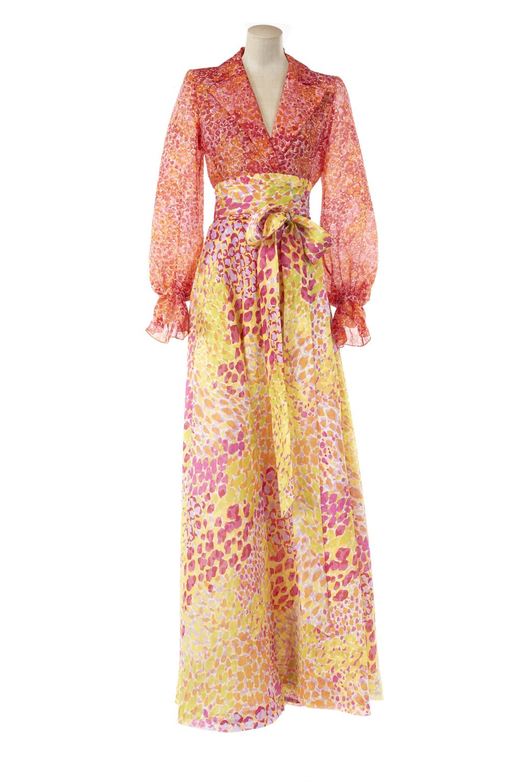 A look by Yves Saint Laurent inspired by the art of Pierre Bonnard. A look by Yves Saint Laurent inspired by the art of Pierre Bonnard.