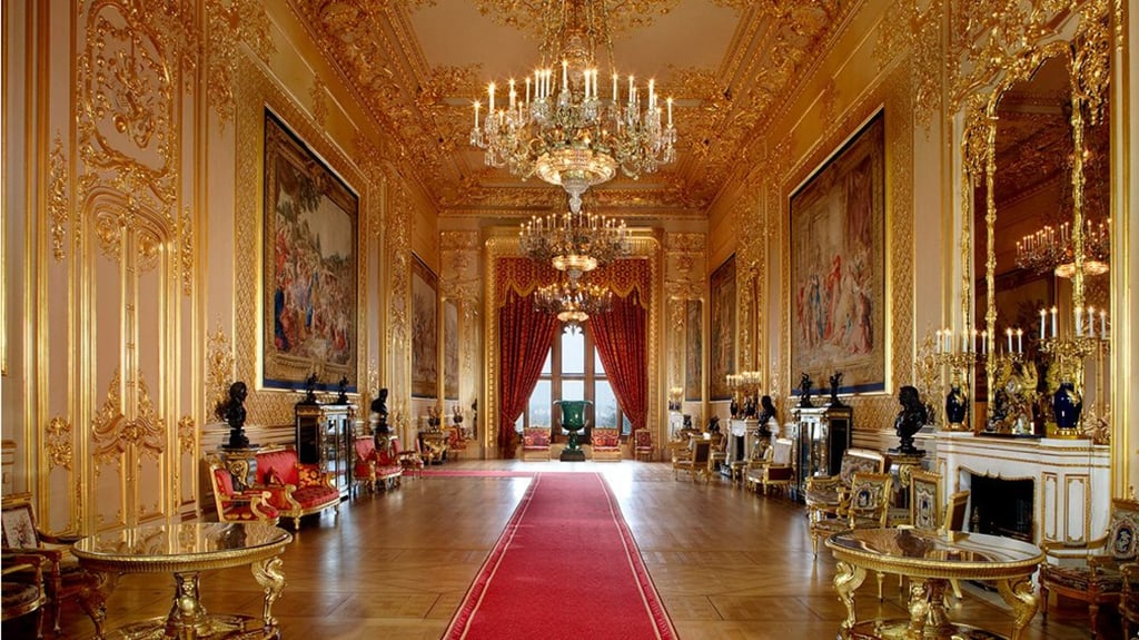 A glimpse inside Buckingham Palace. Photo: Royal Trust Collection