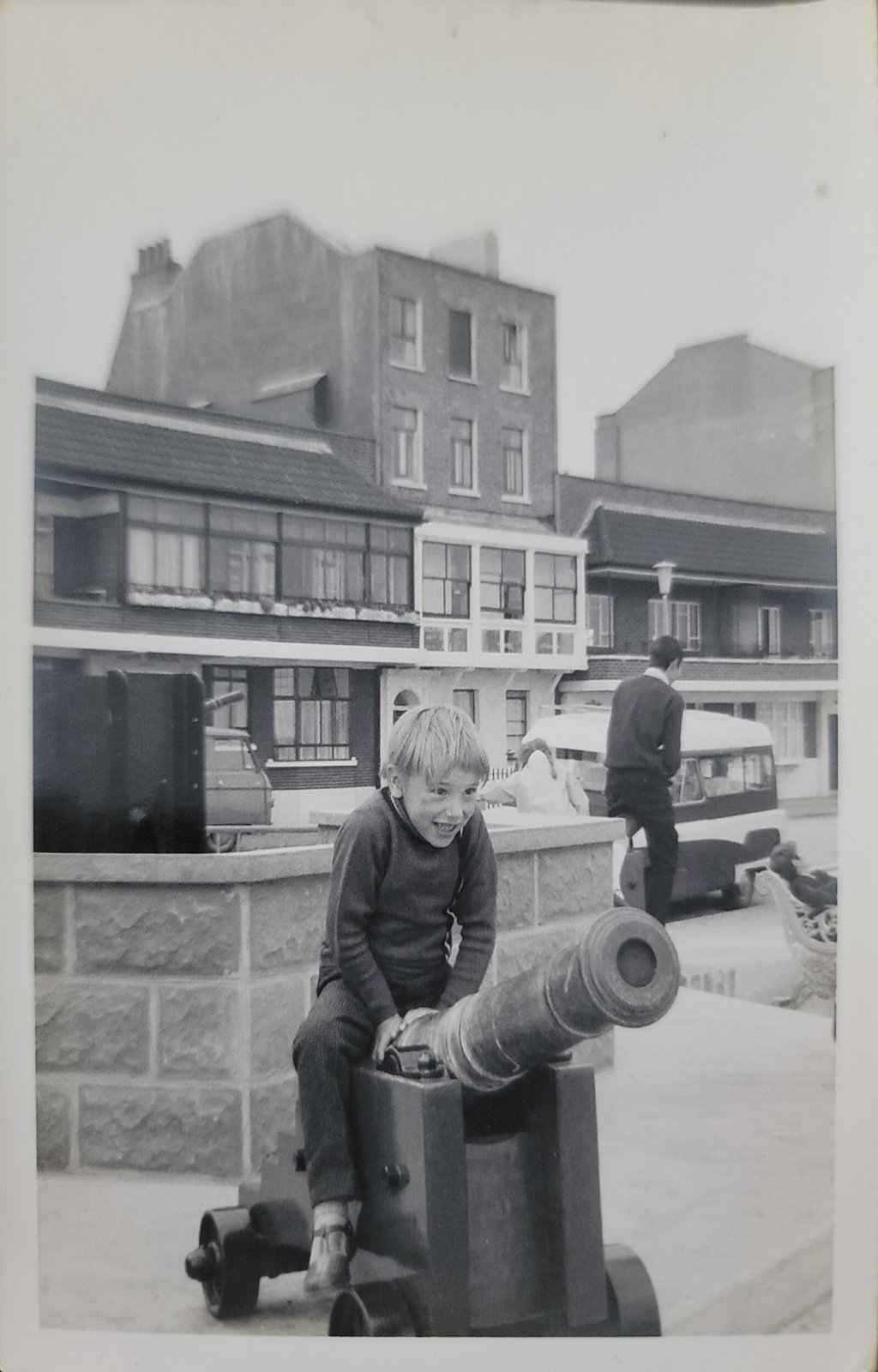 Peaker on a family holiday to Great Yarmouth in eastern England in the late 1960s. Photo: Mark Peaker