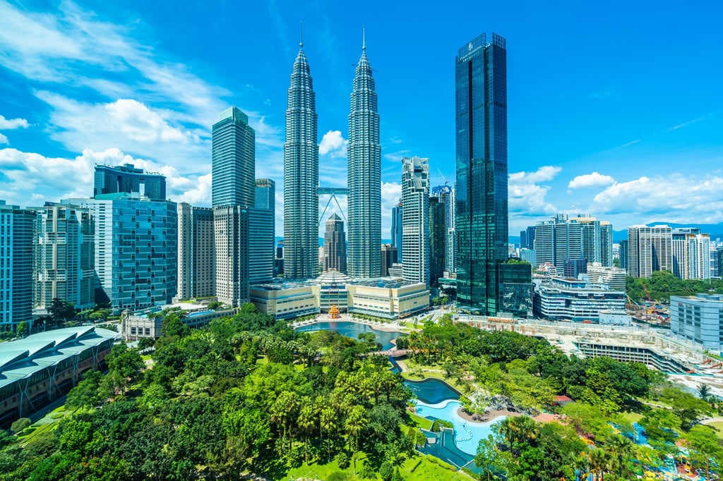 The Kuala Lumpur skyline, featuring the Petronas Twin Towers. Photo: Shutterstock