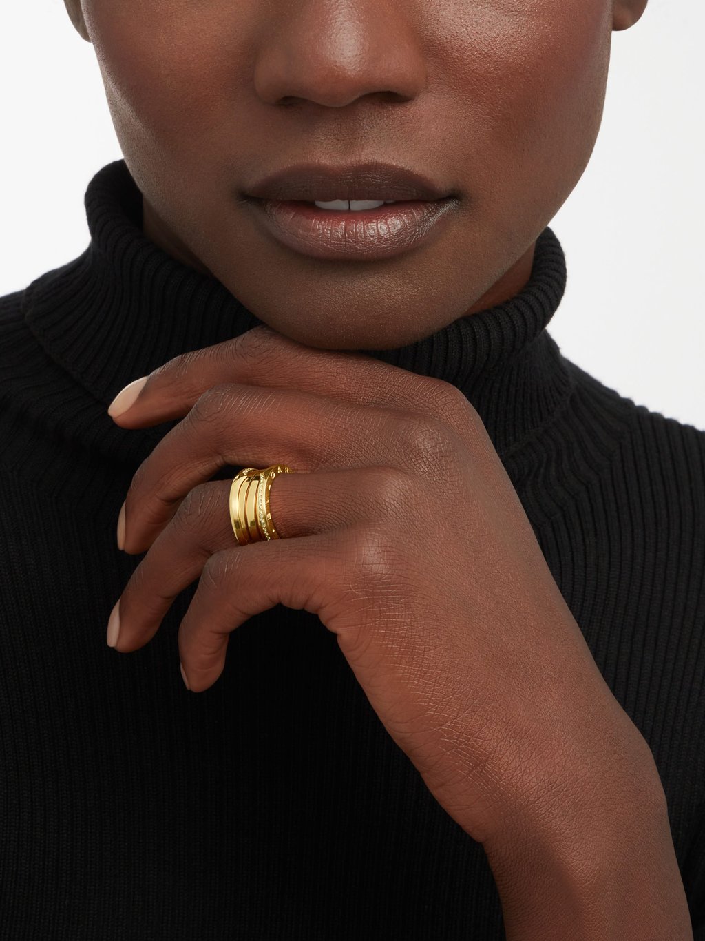 STYLE Edit Bulgari introduces a new sleek three band iteration of its classic B.zero1 ring featuring a wave shaped diamond design embodying hope and positive change South China Morning Post