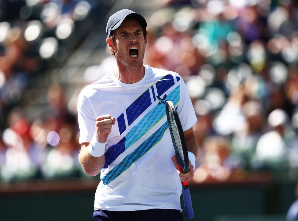 Andy Murray overcame a 1-3 deficit in the third set, winning five of the final six games. Photo: AFP Andy Murray overcame a 1-3 deficit in the third set, winning five of the final six games. Photo: AFP