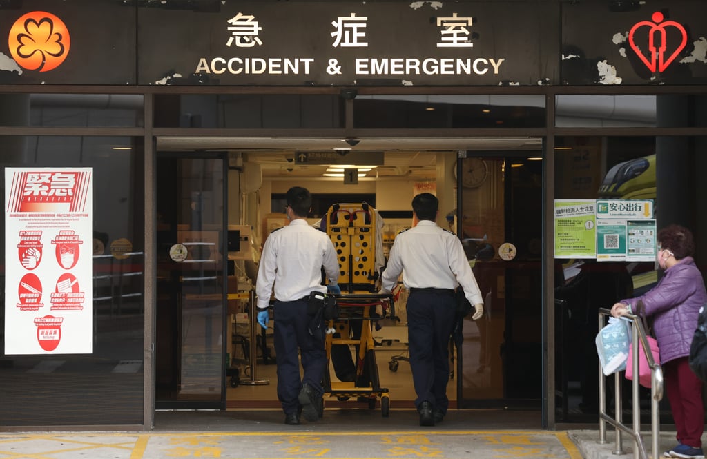 The accident and emergency department of Queen Mary Hospital in Pok Fu Lam. Photo: SCMP / May Tse The accident and emergency department of Queen Mary Hospital in Pok Fu Lam. Photo: SCMP / May Tse